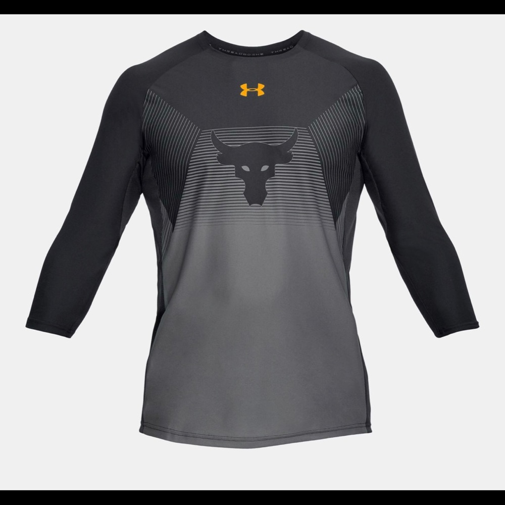 New XL Under Armour Project Rock Vanish ¾ Sleeve